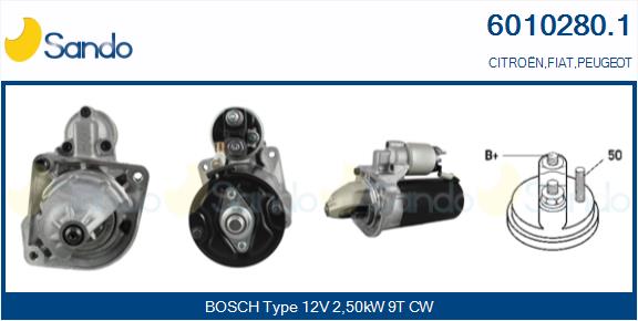  MOTORINO AVVIAMENTO (ORIGINALE) CITROEN JUMPER 3.0D 06-