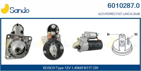  MOTORINO AVVIAMENTO (ADATTABILE) ALFA 159 1.9JTDM -11