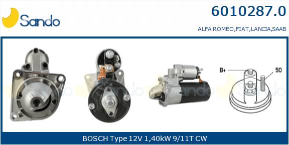  MOTORINO AVVIAMENTO (ADATTABILE) ALFA 159 1.9JTDM -11