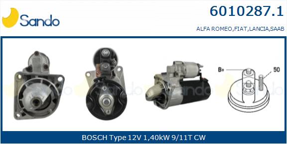  MOTORINO AVVIAMENTO (ORIGINALE) ALFA 159 1.9JTD 05-