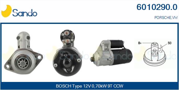 Motorino d'avviamento SANDO 6010290.0