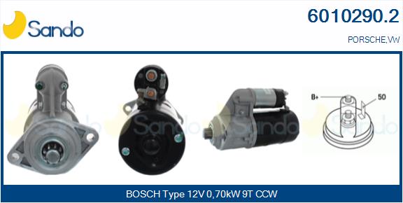 Motorino d'avviamento SANDO 6010290.2