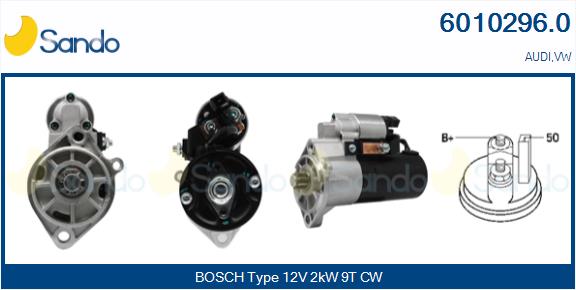  MOTORINO AVVIAMENTO (ADATTABILE) VW LT28-35 2.5TDI -06