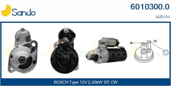 SANDO M.AV.TO(ADATTABILE) AUDI A4 2.7 TDI -08