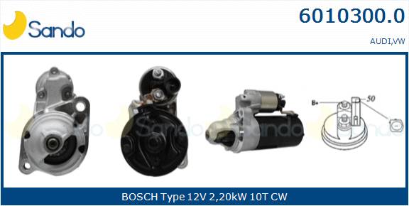 SANDO M.AV.TO(ADATTABILE) AUDI A4 2.7 TDI -08