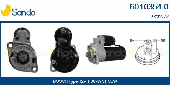  MOTORINO AVVIAMENTO (ADATTABILE) SKODA FELICIA 1.9D -01