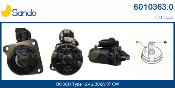  MOTORINO AVVIAMENTO (ADATTABILE) IVECO -86