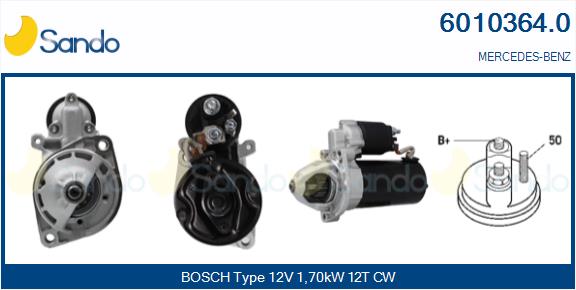  MOTORINO AVVIAMENTO (ADATTABILE) MERCEDES CLASSE C 200CDI -08