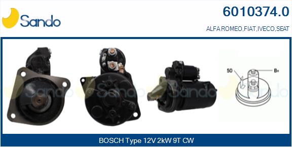 SANDO M.AV.TO(ADATTABILE) FIAT DUCATO 2.5D -94