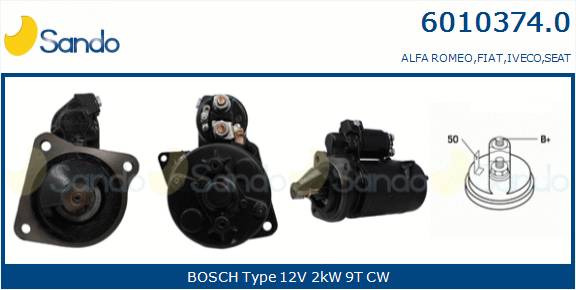 SANDO M.AV.TO(ADATTABILE) FIAT DUCATO 2.5D -94