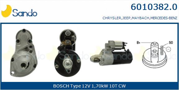  MOTORINO AVVIAMENTO (ADATTABILE) JEEP GRAND CHEROKEE 3.0 CRD -10