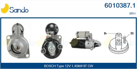 Motorino d'avviamento SANDO 6010387.1