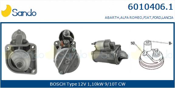 SANDO M.AV.TO(ORIGINALE) FIAT 500 1.2 LPG 10-
