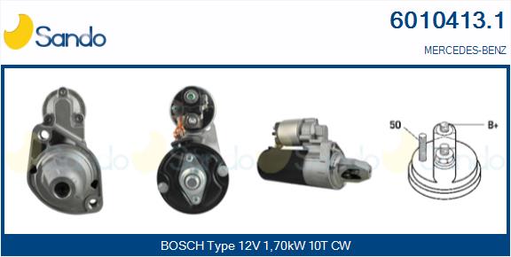  MOTORINO AVVIAMENTO (ORIGINALE) MERCEDES C 240 -07