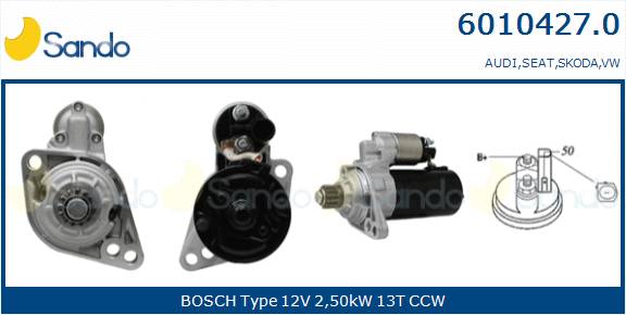  MOTORINO AVVIAMENTO (ADATTABILE) AUDI A1 1.6 TDI -15