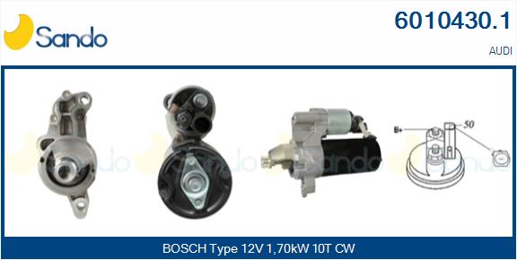 SANDO M.AV.TO(ORIGINALE) AUDI A4 2.0 TDI -16