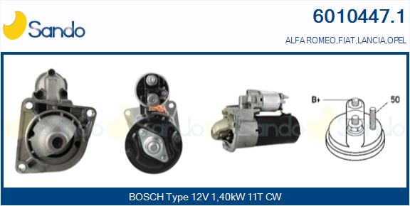  MOTORINO AVVIAMENTO (ORIGINALE) ALFA GIULIETTA 1.6JTDM 10-