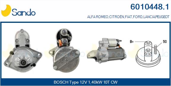  MOTORINO AVVIAMENTO (ORIGINALE) FIAT 500 1.3DMJ 12-