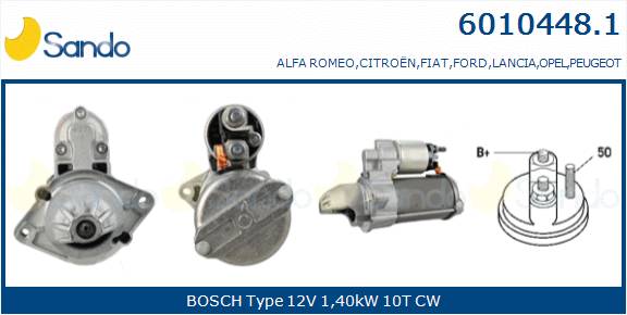  MOTORINO AVVIAMENTO (ORIGINALE) FIAT 500 1.3DMJ 12-