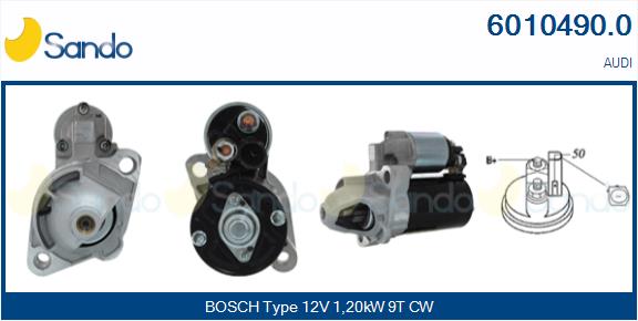Motorino d'avviamento SANDO 6010490.0