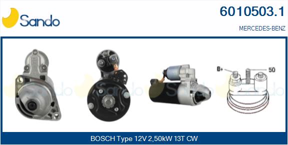  MOTORINO AVVIAMENTO (ORIGINALE) MERCEDES C180 CDI -14