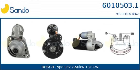  MOTORINO AVVIAMENTO (ORIGINALE) MERCEDES C180 CDI -14