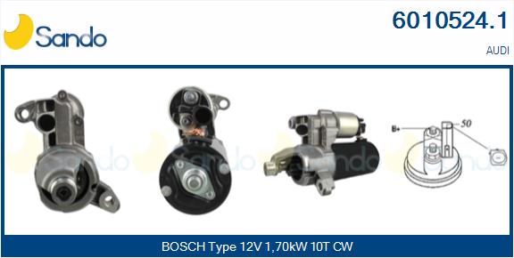  MOTORINO AVVIAMENTO (ORIGINALE) AUDI