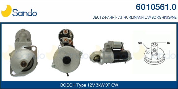  MOTORINO AVVIAMENTO (ADATTABILE) FIAT 500 0.6 -76