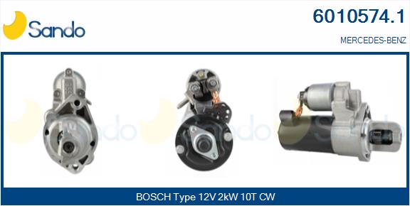 Motorino d'avviamento SANDO 6010574.1