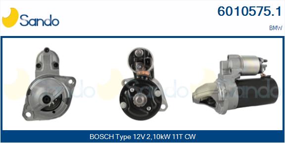 Motorino d'avviamento SANDO 6010575.1