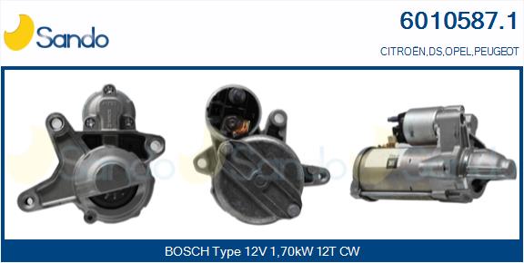  MOTORINO AVVIAMENTO (ORIGINALE) PEUGEOT 308 1.6 BLUE HDI -21