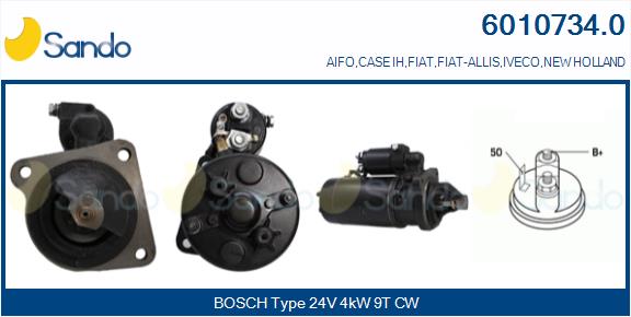  MOTORINO AVVIAMENTO (ADATTABILE) IVECO