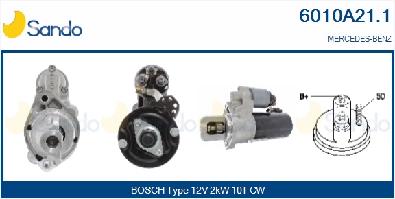 Motorino d'avviamento SANDO 6010A21.1