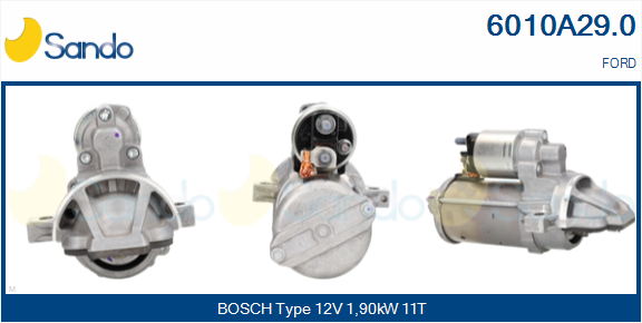 Motorino d'avviamento SANDO 6010A29.0