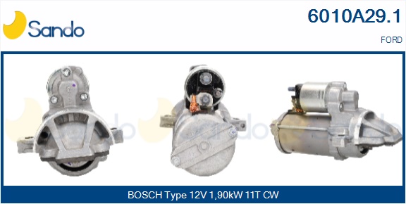 Motorino d'avviamento SANDO 6010A29.1