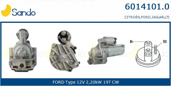  MOTORINO AVVIAMENTO (ADATTABILE) FORD MONDEO 2.0TDCI -07