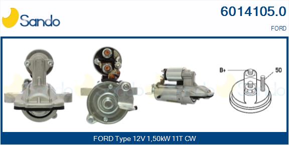 Motorino d'avviamento SANDO 6014105.0