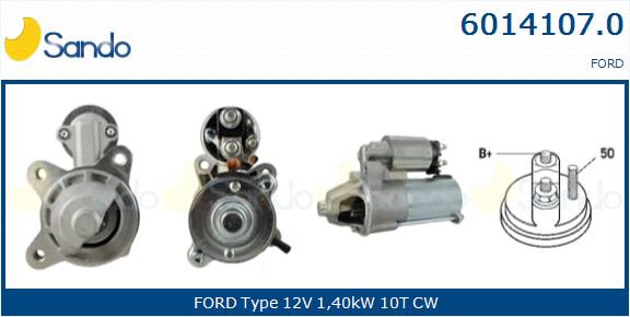  MOTORINO AVVIAMENTO (ADATTABILE) FORD TRANSIT 1.8 TDCI -13