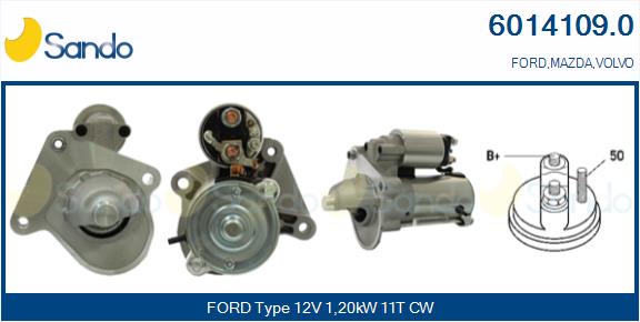  MOTORINO AVVIAMENTO (ADATTABILE) FORD FOCUS C-MAX 1.6TDCI -12