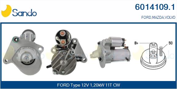  MOTORINO AVVIAMENTO (ORIGINALE ) FORD FOCUS C-MAX 1.6TD -07