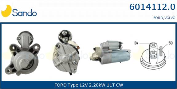  MOTORINO AVVIAMENTO (ADATTABILE) FORD C-MAX 2.0 TDCI 11-