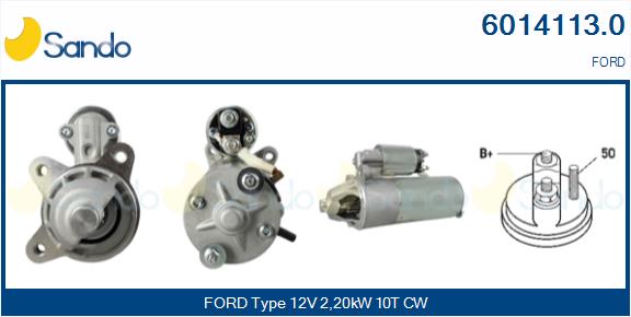  MOTORINO AVVIAMENTO (ADATTABILE) FORD FOCUS 1.8 TDDI -04