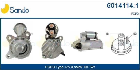  MOTORINO AVVIAMENTO (ORIGINALE ) FORD FIESTA 1.3 -95