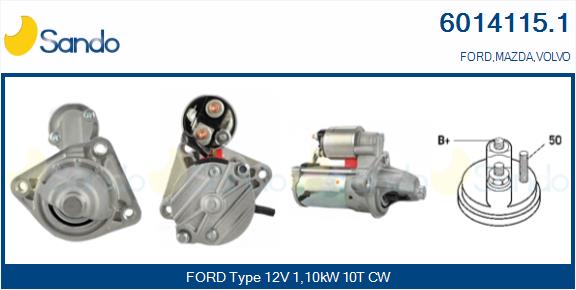 SANDO M.AV.TO(ORIGINALE) FORD FOCUS 1.4 04-