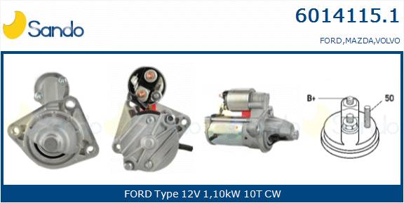 SANDO M.AV.TO(ORIGINALE) FORD FOCUS 1.4 04-