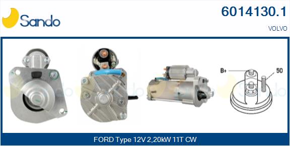Motorino d'avviamento SANDO 6014130.1
