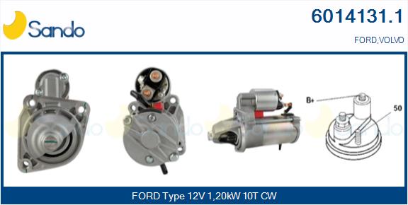 Motorino d'avviamento SANDO 6014131.1