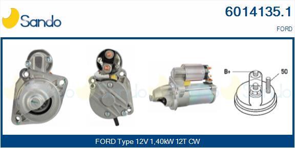 Motorino d'avviamento SANDO 6014135.1