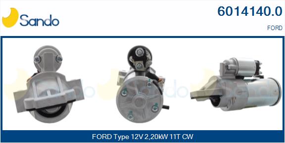 Motorino d'avviamento SANDO 6014140.0