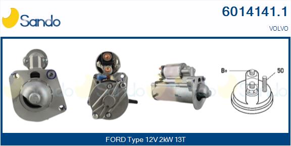 Motorino d'avviamento SANDO 6014141.1